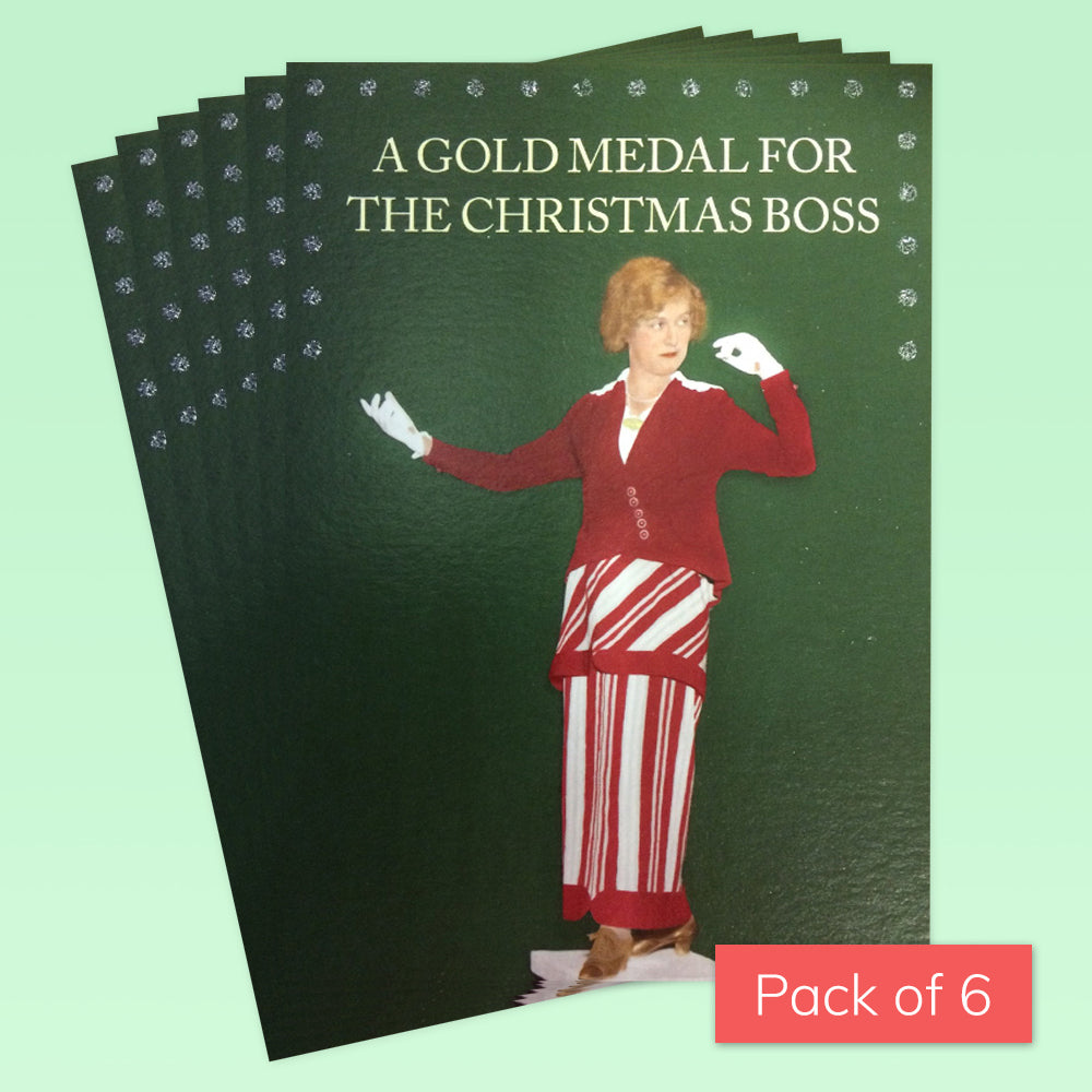 CHRISTMAS BOSS (PACK OF 6)