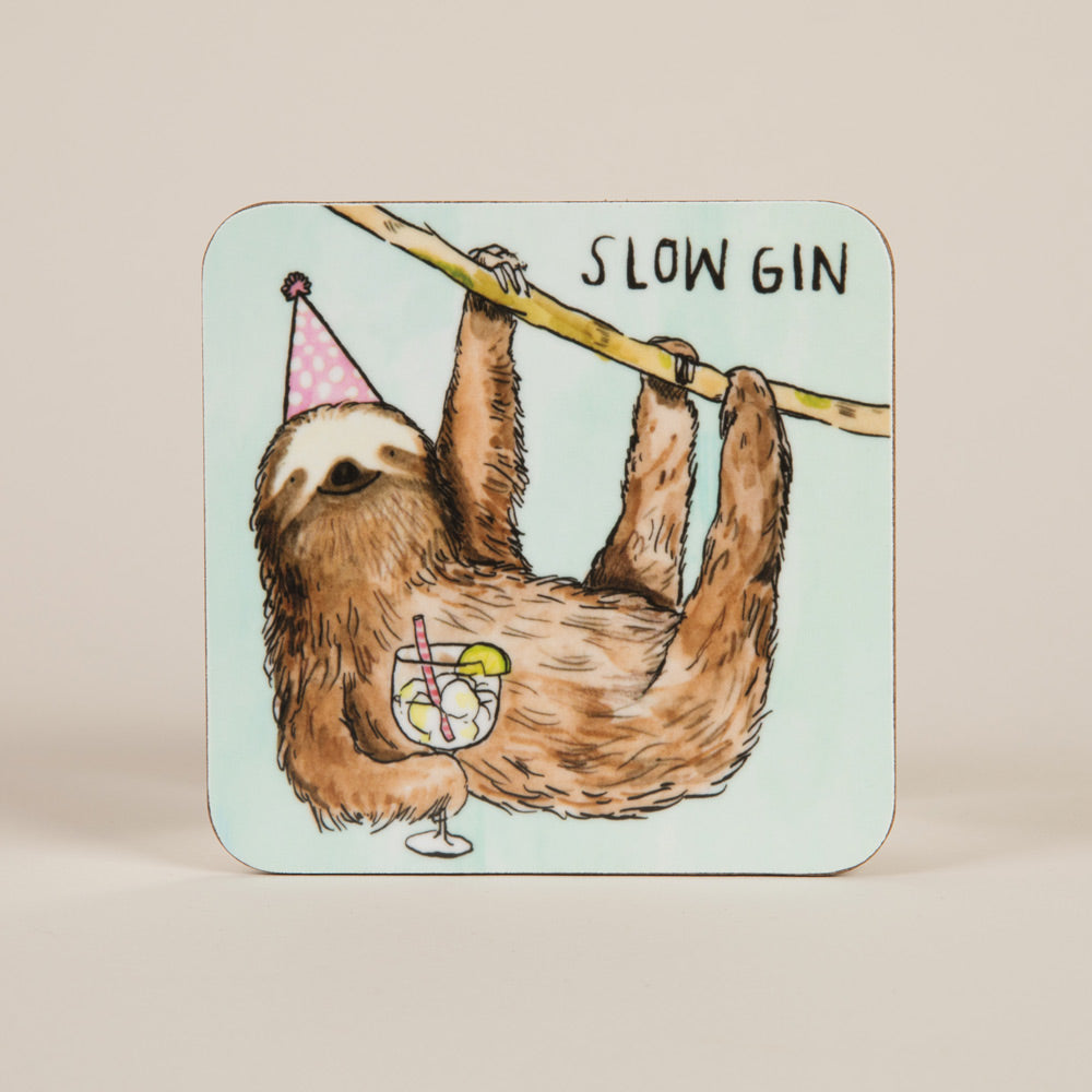 SLOW GIN COASTER