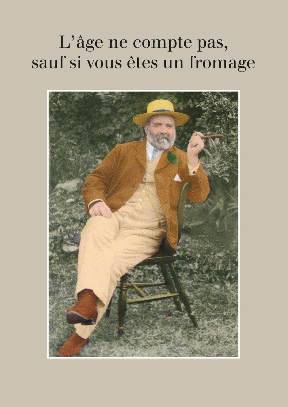 L'âge ne compte