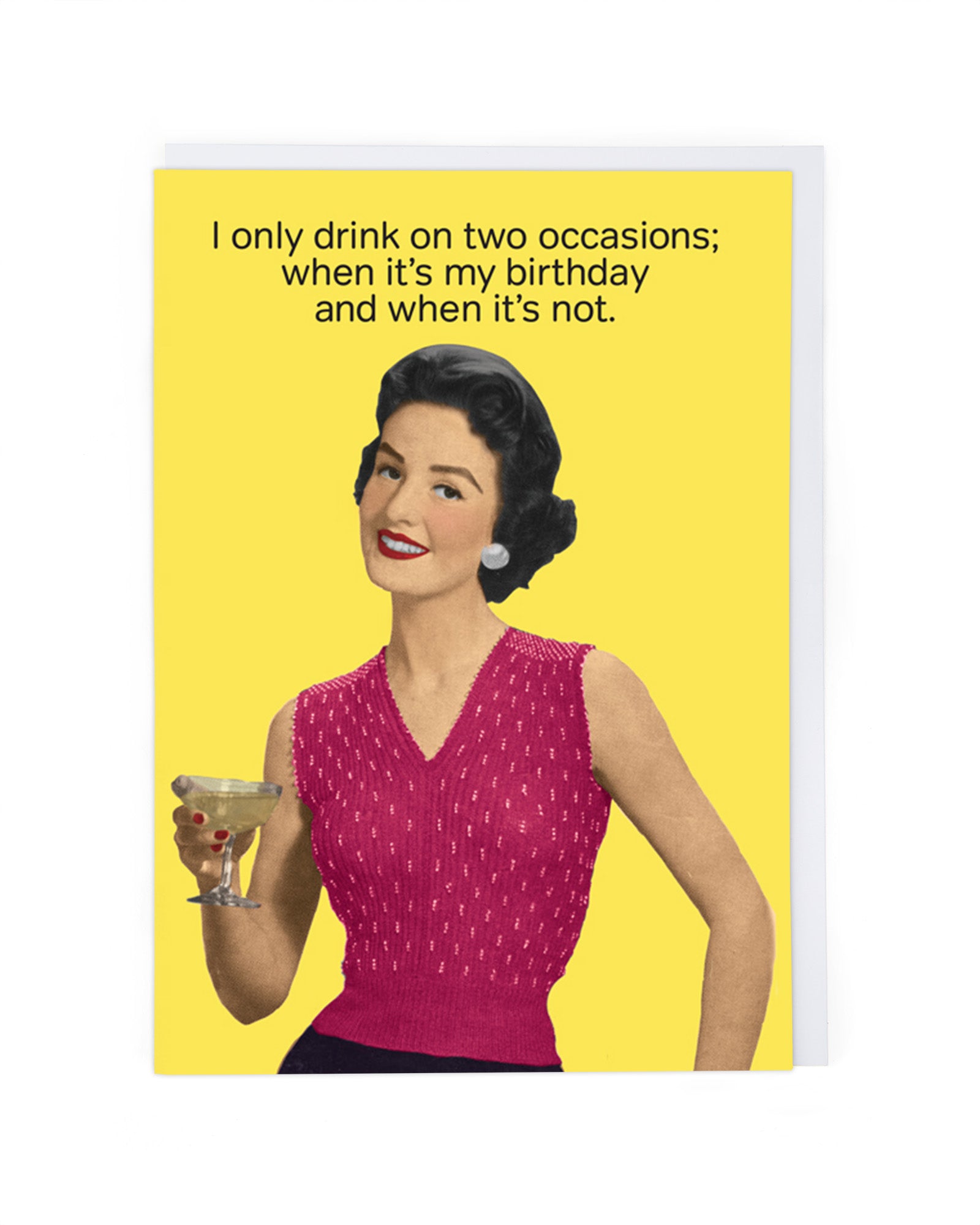 DRINK ON TWO OCCASIONS