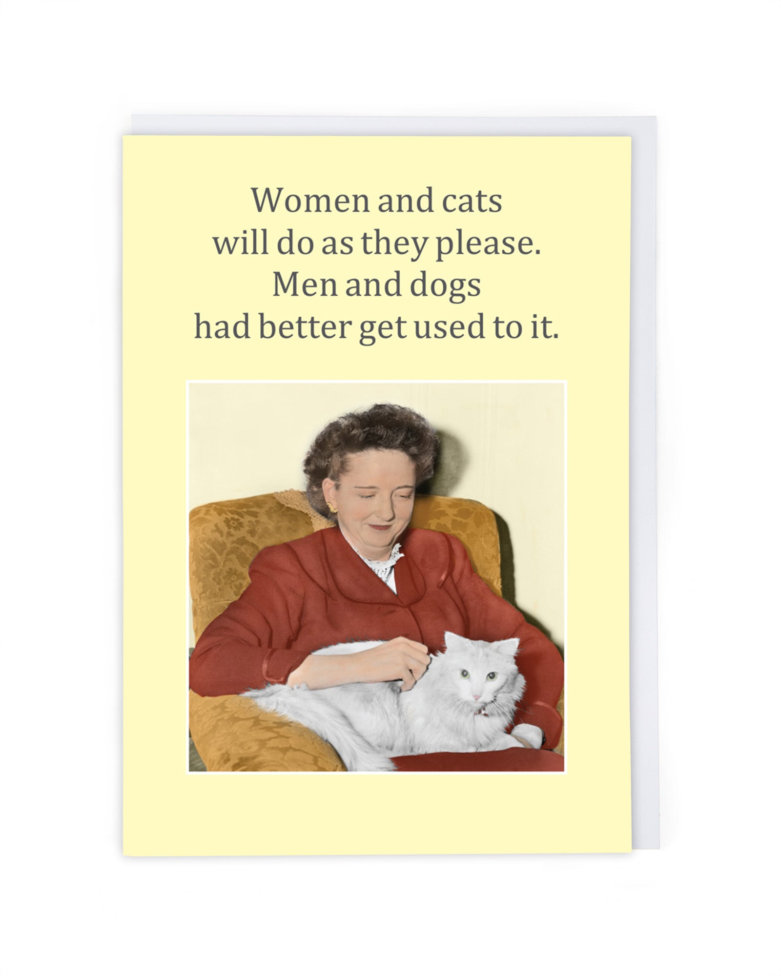 WOMEN AND CATS