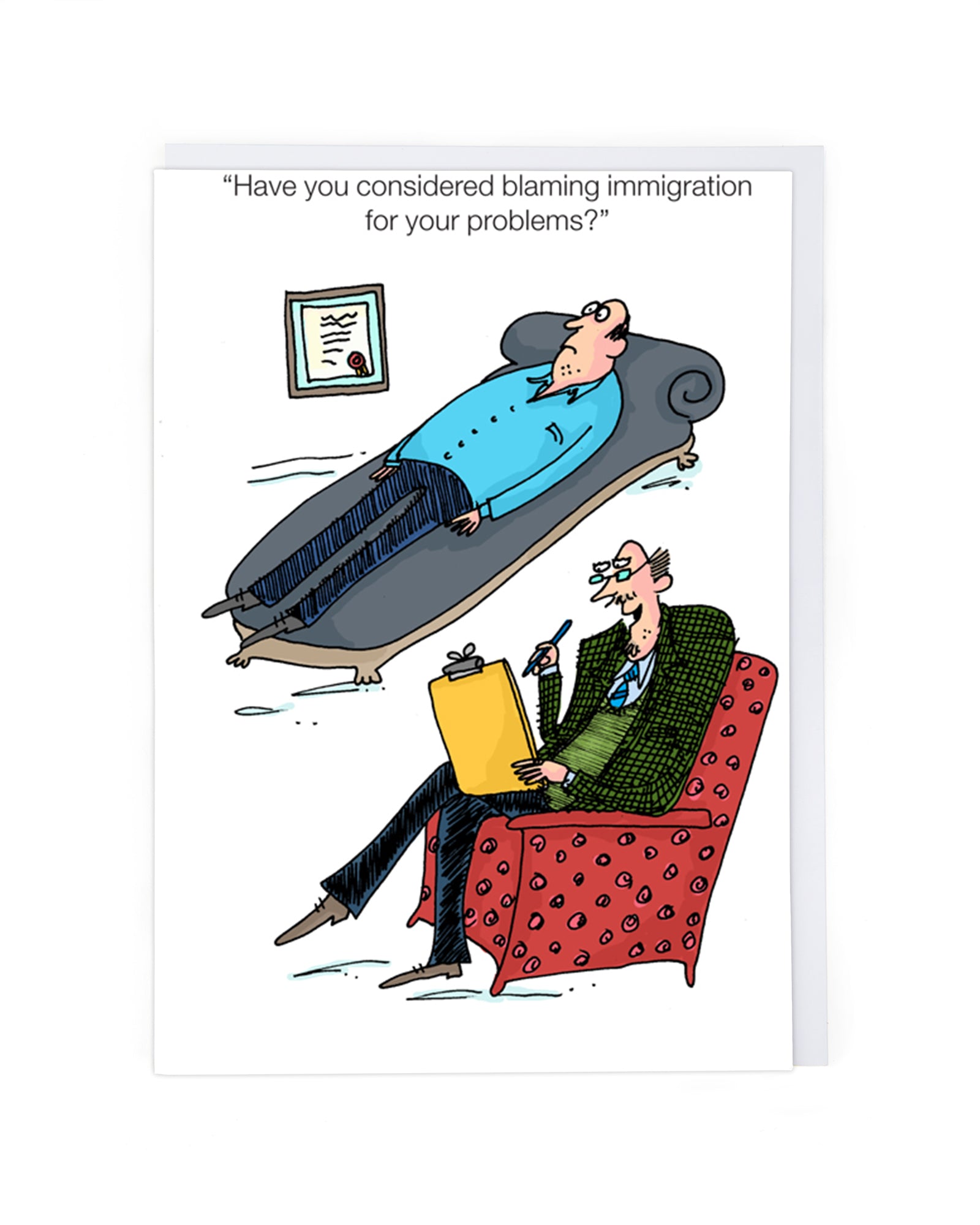 BLAMING IMMIGRATION