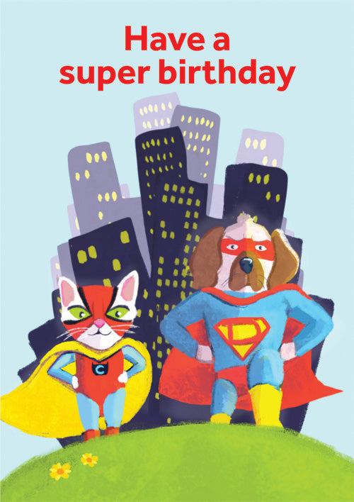 SUPER CAT AND DOG