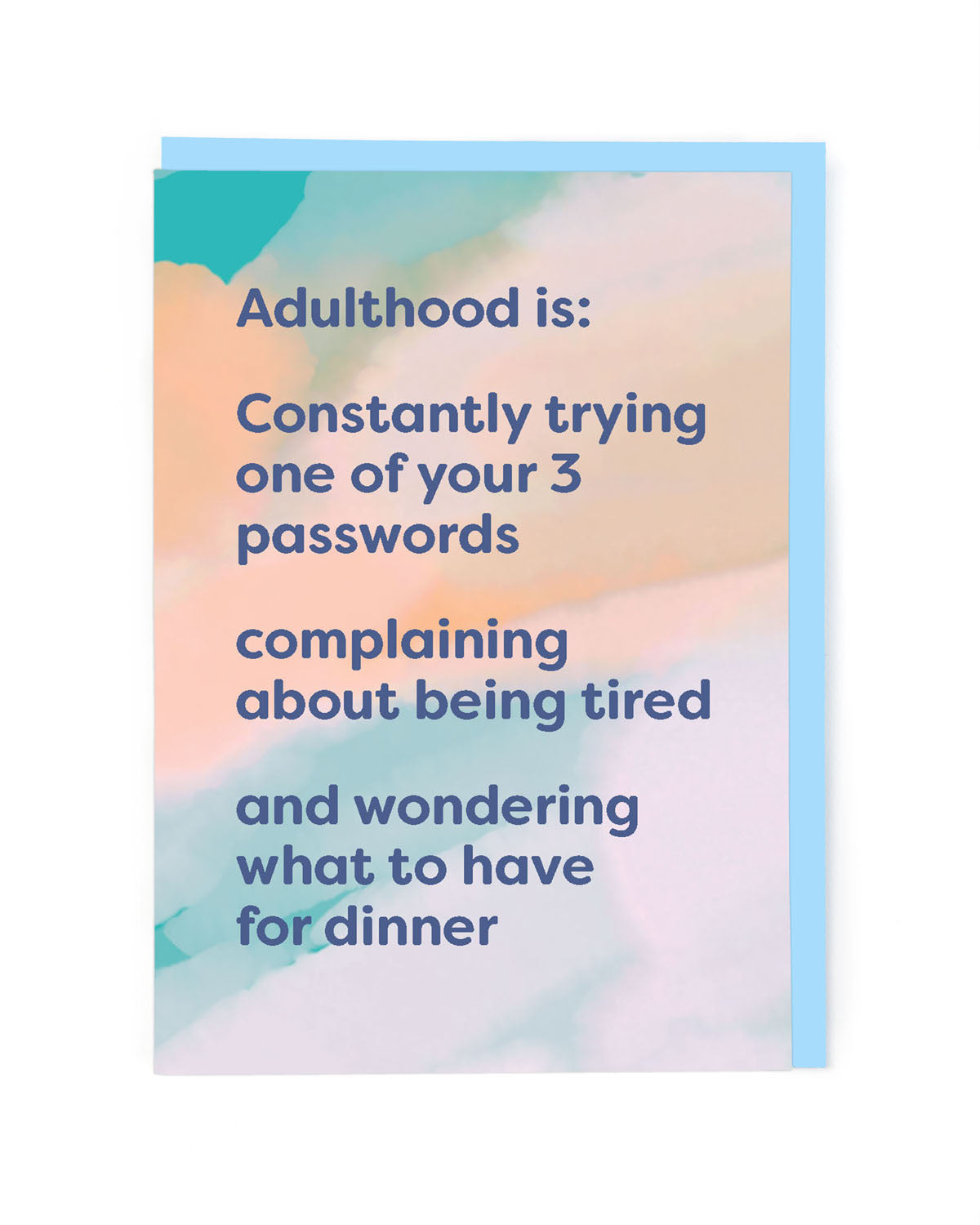 ADULTHOOD IS: