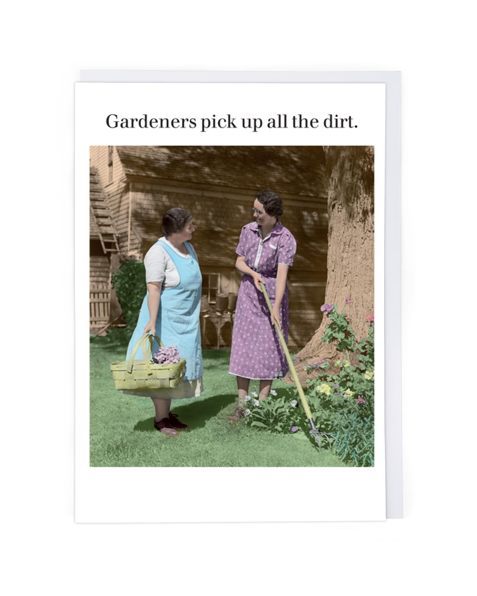 GARDENERS PICK UP THE DIRT