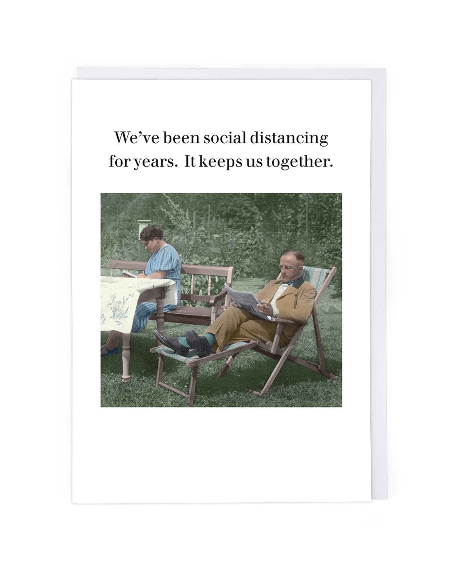 SOCIAL DISTANCING FOR YEARS