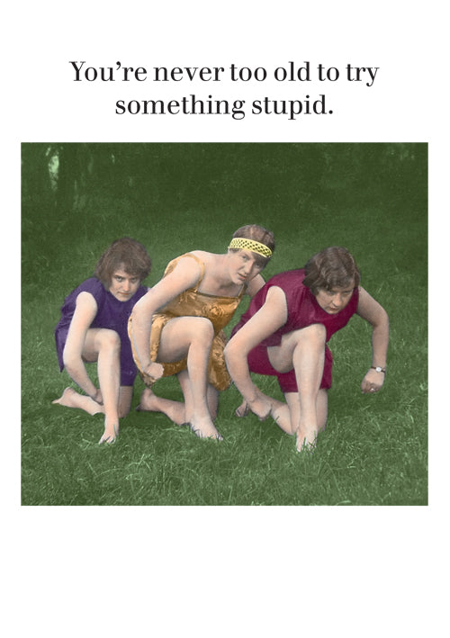 TRY SOMETHING STUPID