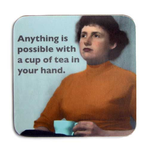 CUP OF TEA COASTER