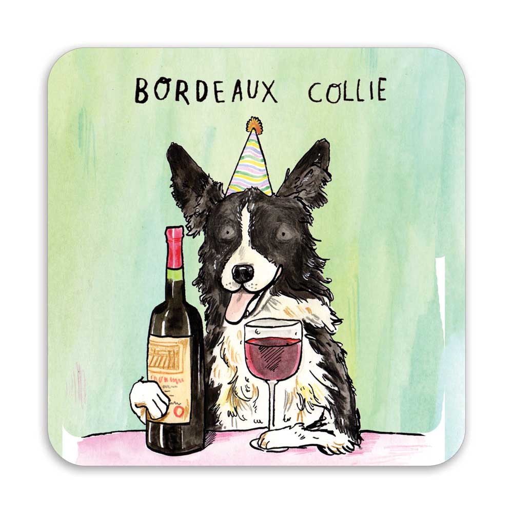 BORDEAUX COLLIE COASTER