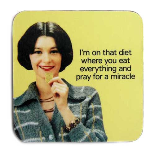 EAT EVERYTHING COASTER