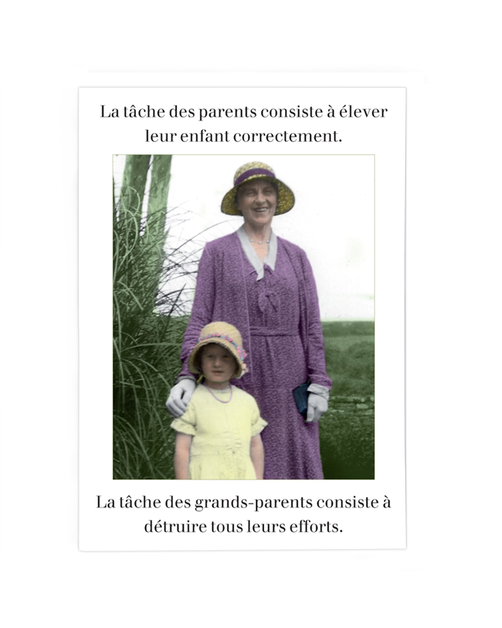 LA TACHE DES PARENTS ET DES GRANDES-PARENTS