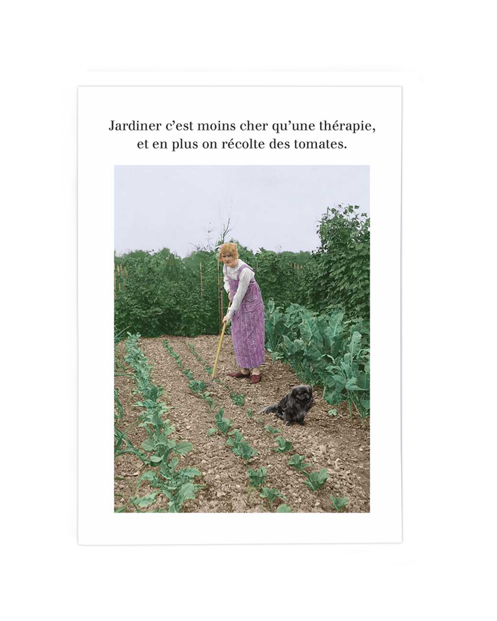 RF-635069 JARDINER C'EST MOINS CHER QU'UNE THERAPIE