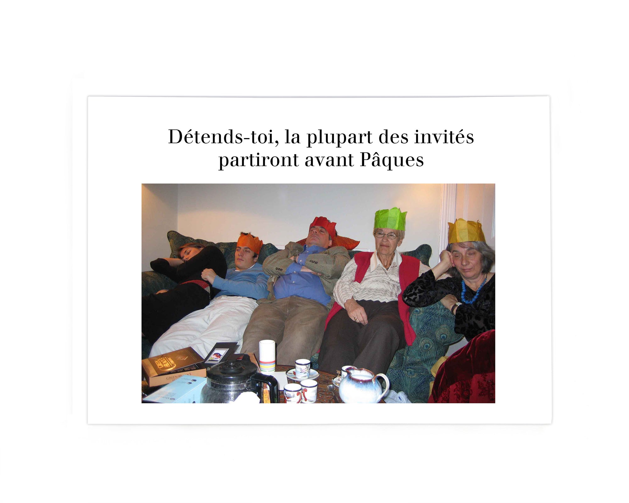 DÉTENTE AVANT Paques