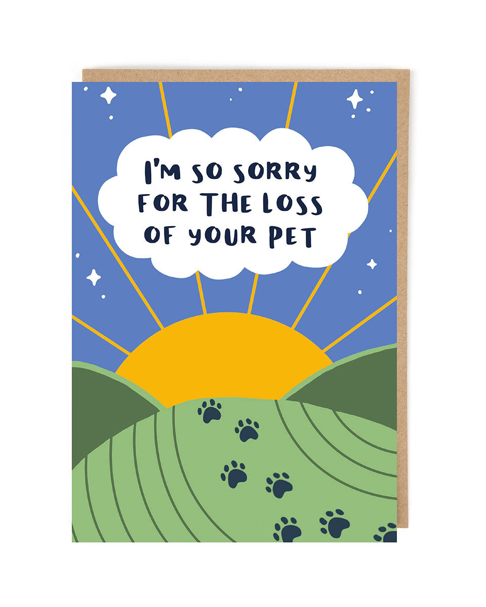 SORRY PET LOSS