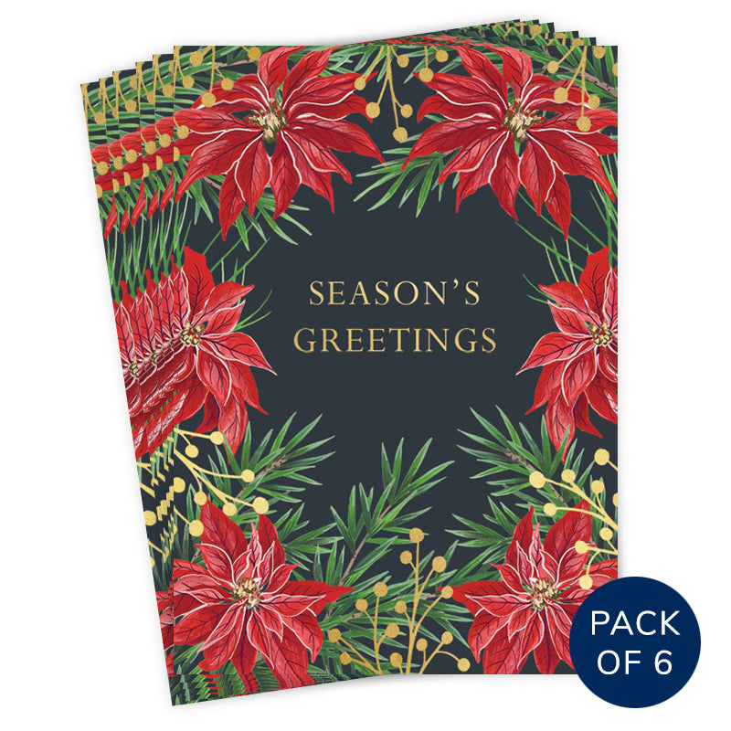 SEASONS GREETINGS (PACK OF 6)