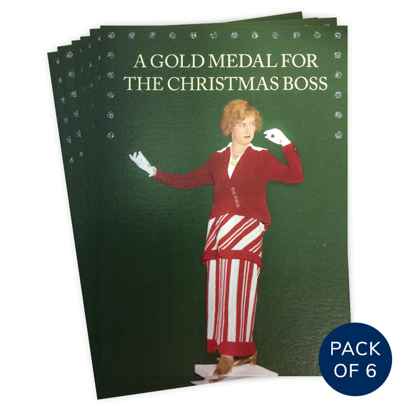 CHRISTMAS BOSS (PACK OF 6)