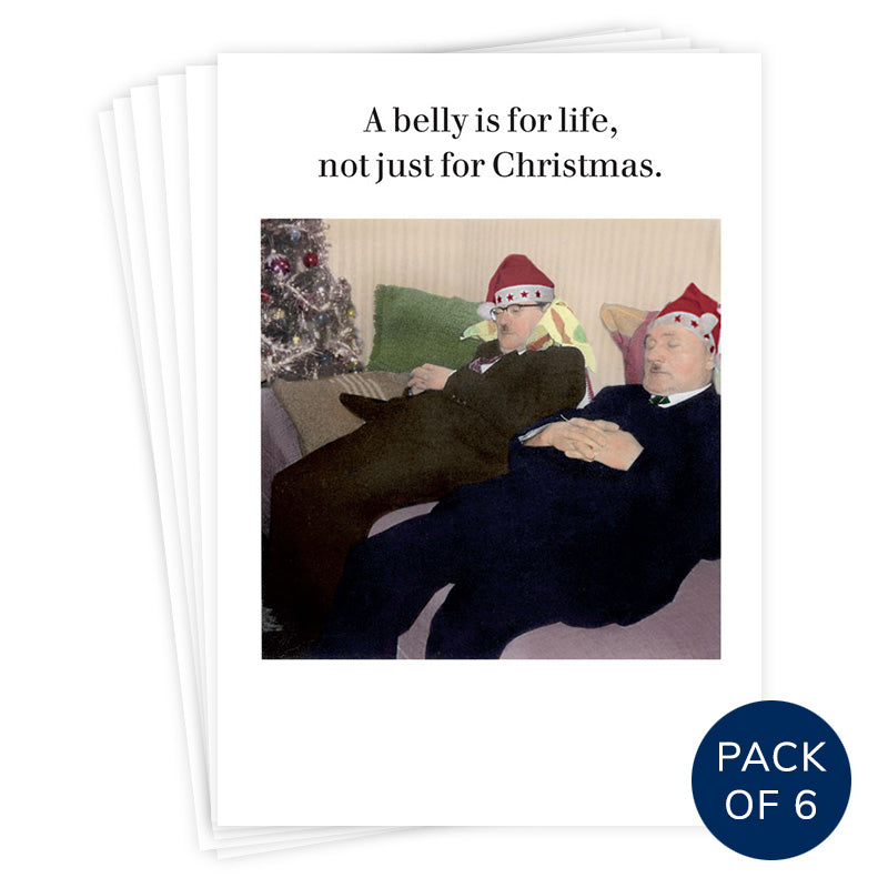 A BELLY IS FOR LIFE (PACK OF 6)