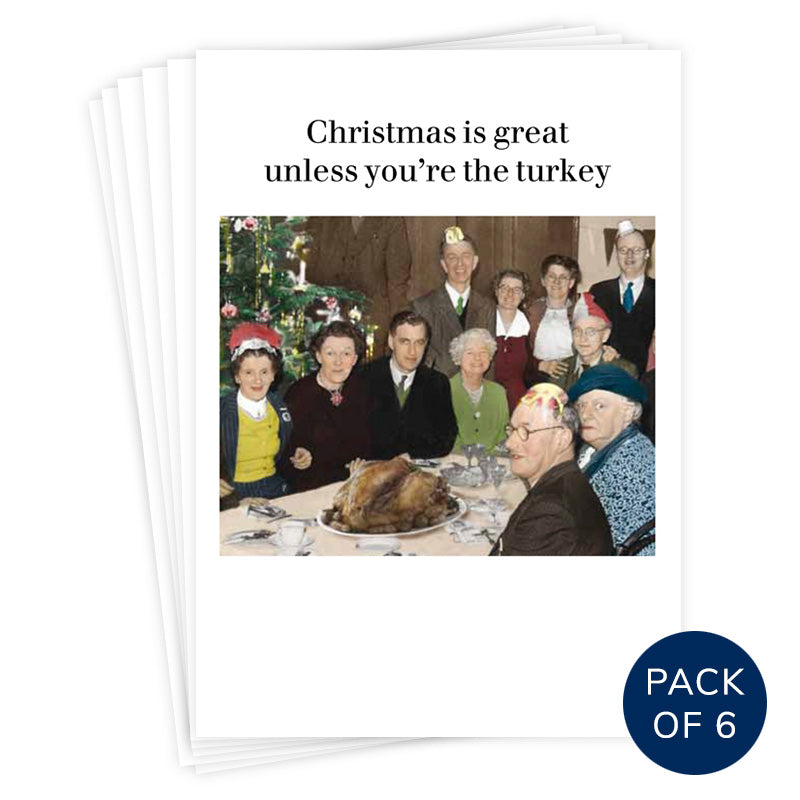 CHRISTMAS IS GREAT (PACK OF 6)