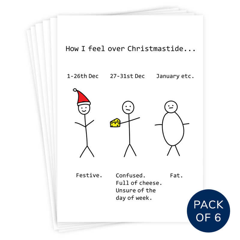 CHRISTMASTIDE (PACK OF 6)