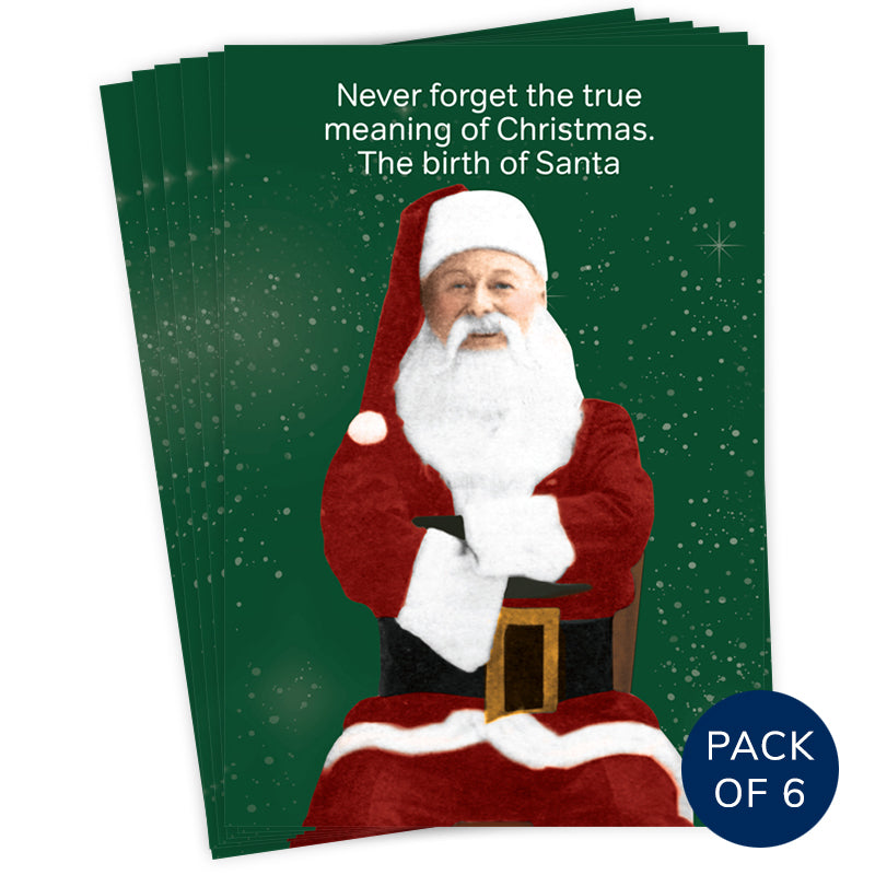 BIRTH OF SANTA (PACK OF 6)