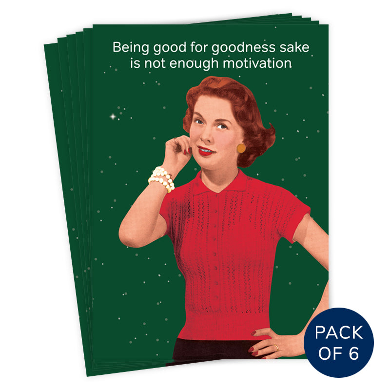 GOOD FOR GOODNESS SAKE (PACK OF 6)