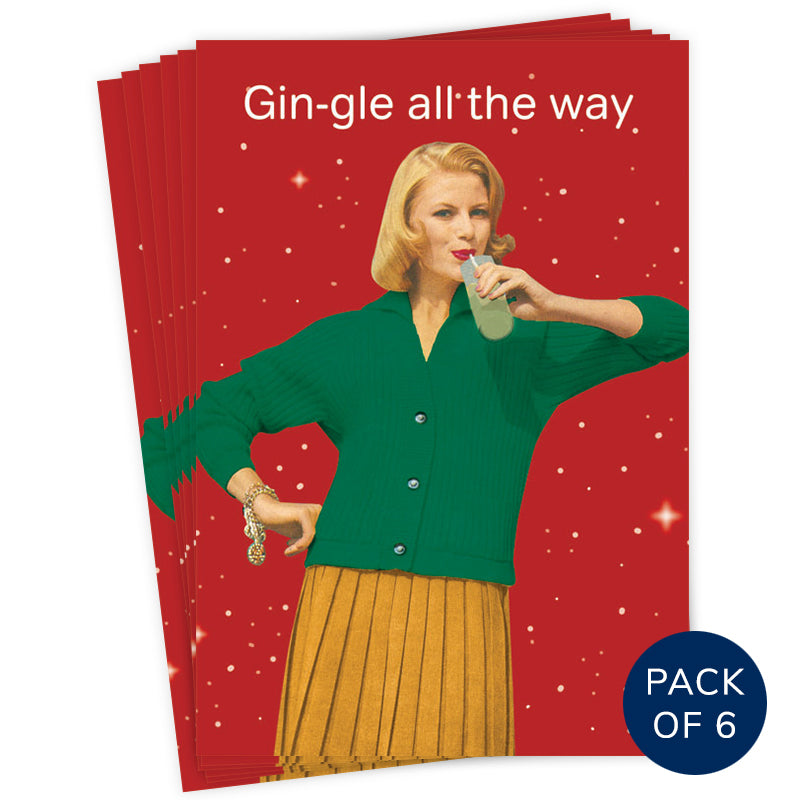 GIN-GLE (PACK OF 6)