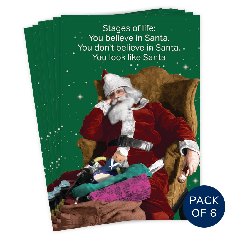 BELIEVE IN SANTA (PACK OF 6)