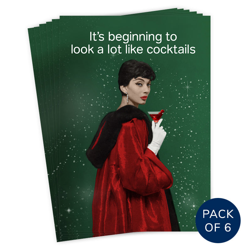 CHRISTMAS COCKTAILS (PACK OF 6)