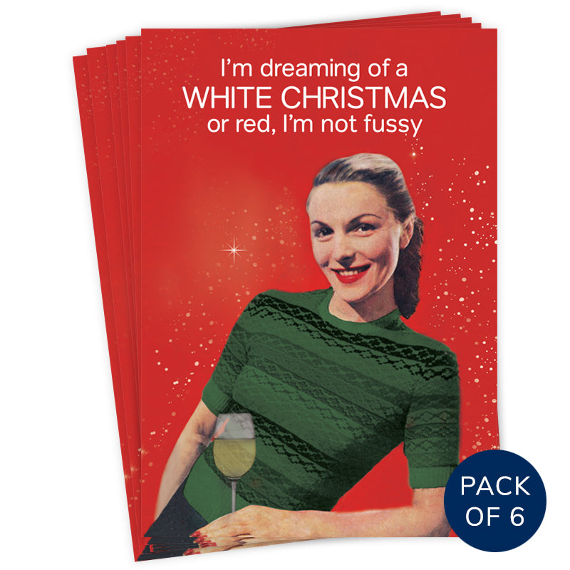 White Christmas (PACK OF 6)