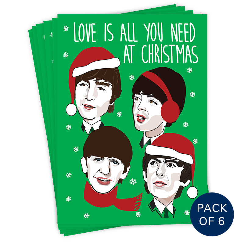 LOVE IS ALL YOU NEED (PACK OF 6)