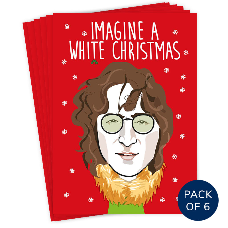 WHITE CHRISTMAS (PACK OF 6)