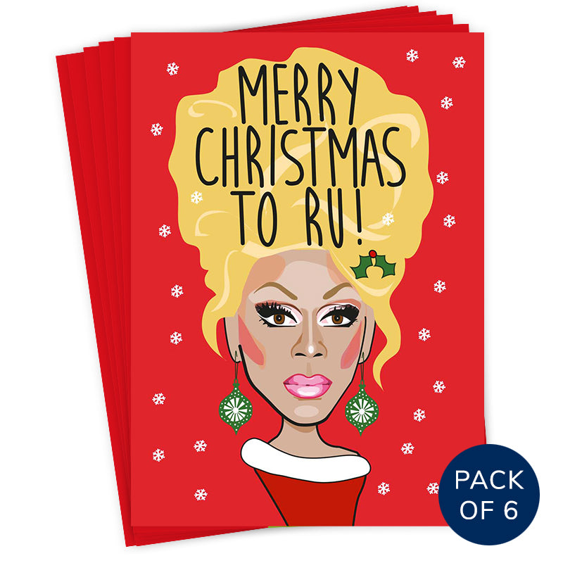 MERRY CHRISTMAS TO RU (PACK OF 6)