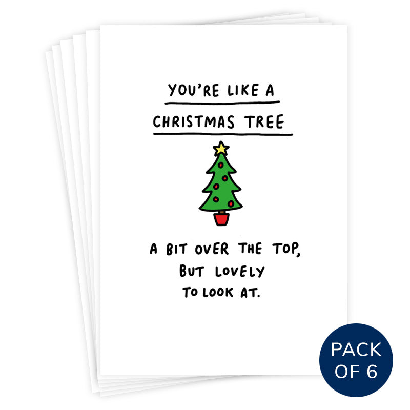 CHRISTMAS TREE (PACK OF 6)