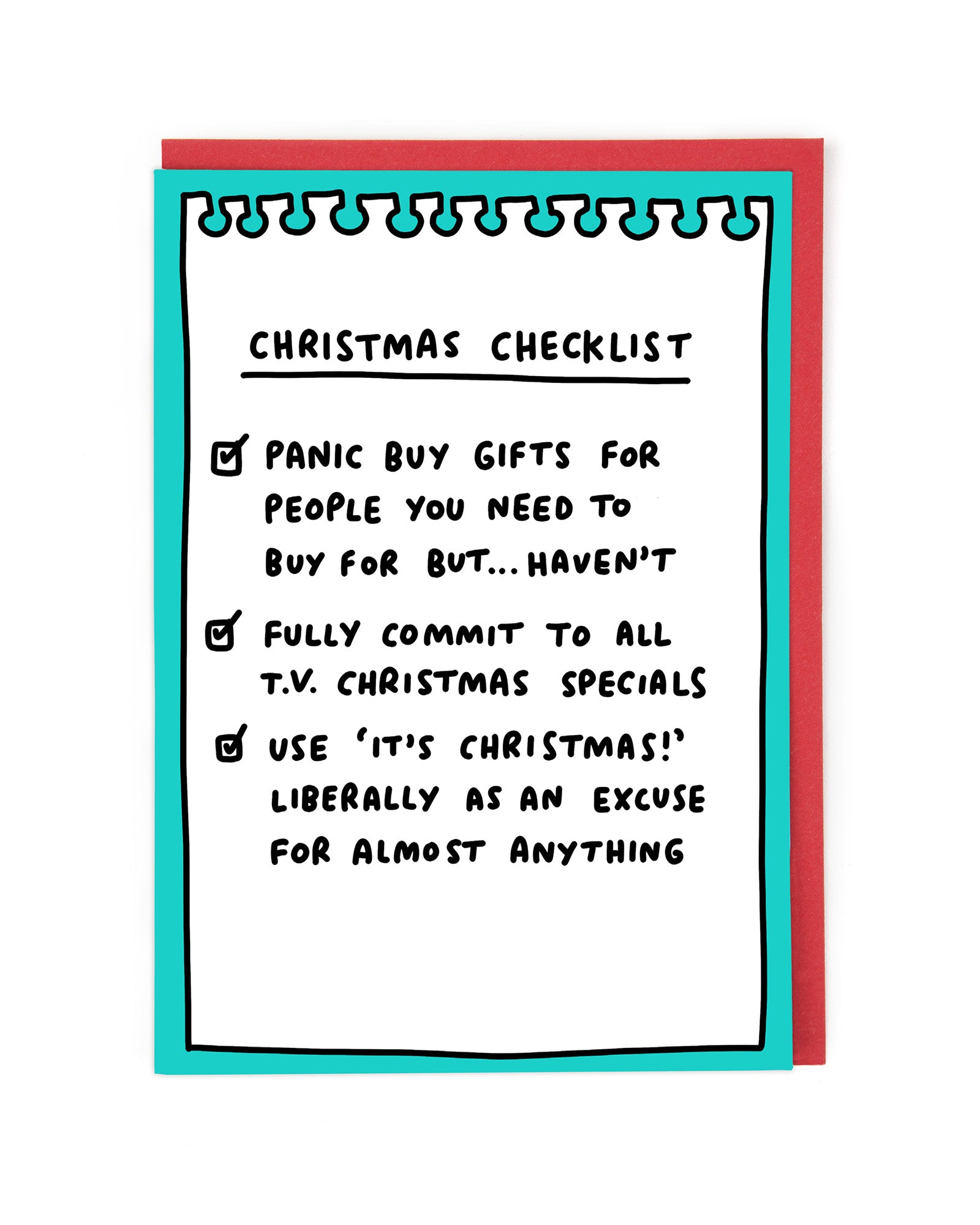 CHRISTMAS CHECKLIST