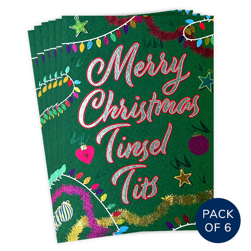 TINSEL TITS (pack of 6)