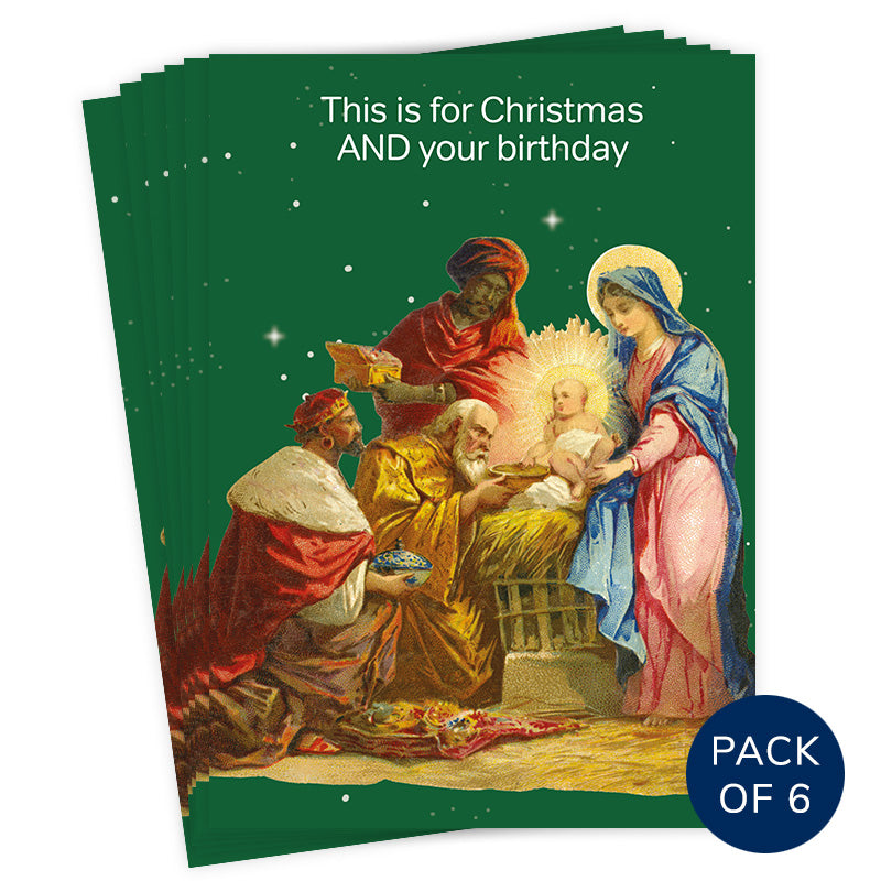 CHRISTMAS AND BIRTHDAY (PACK OF 6)