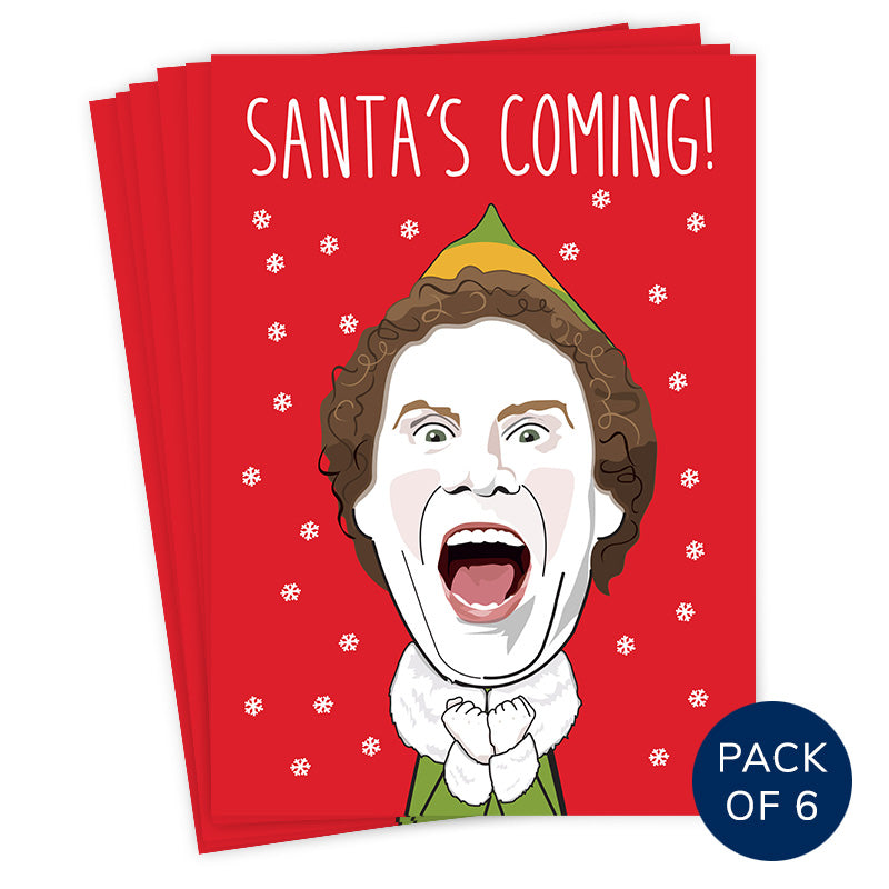 ELF CHRISTMAS (PACK OF 6)