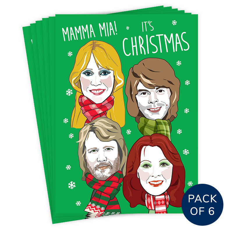 MAMMA MIA CHRISTMAS (PACK OF 6)