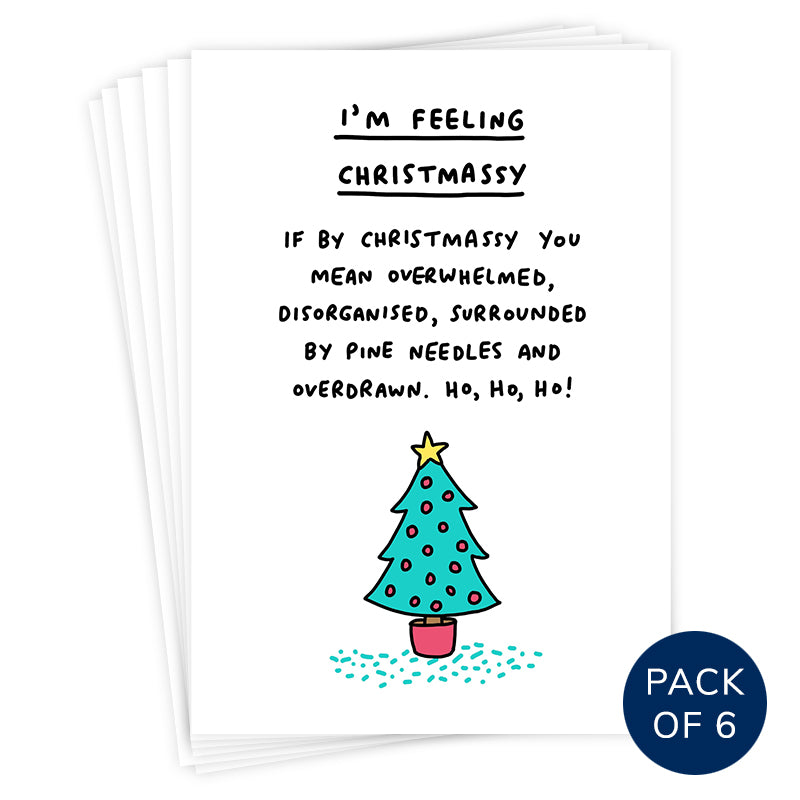 FEELING CHRISTMASSY (PACK OF 6)