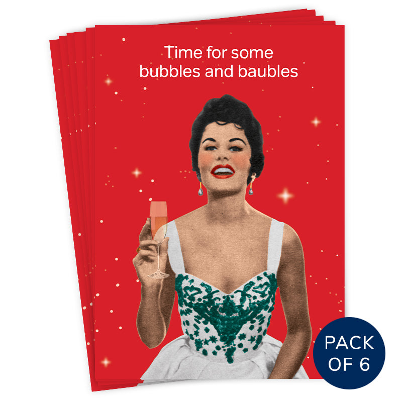 BUBBLES & BAUBLES (PACK OF 6)