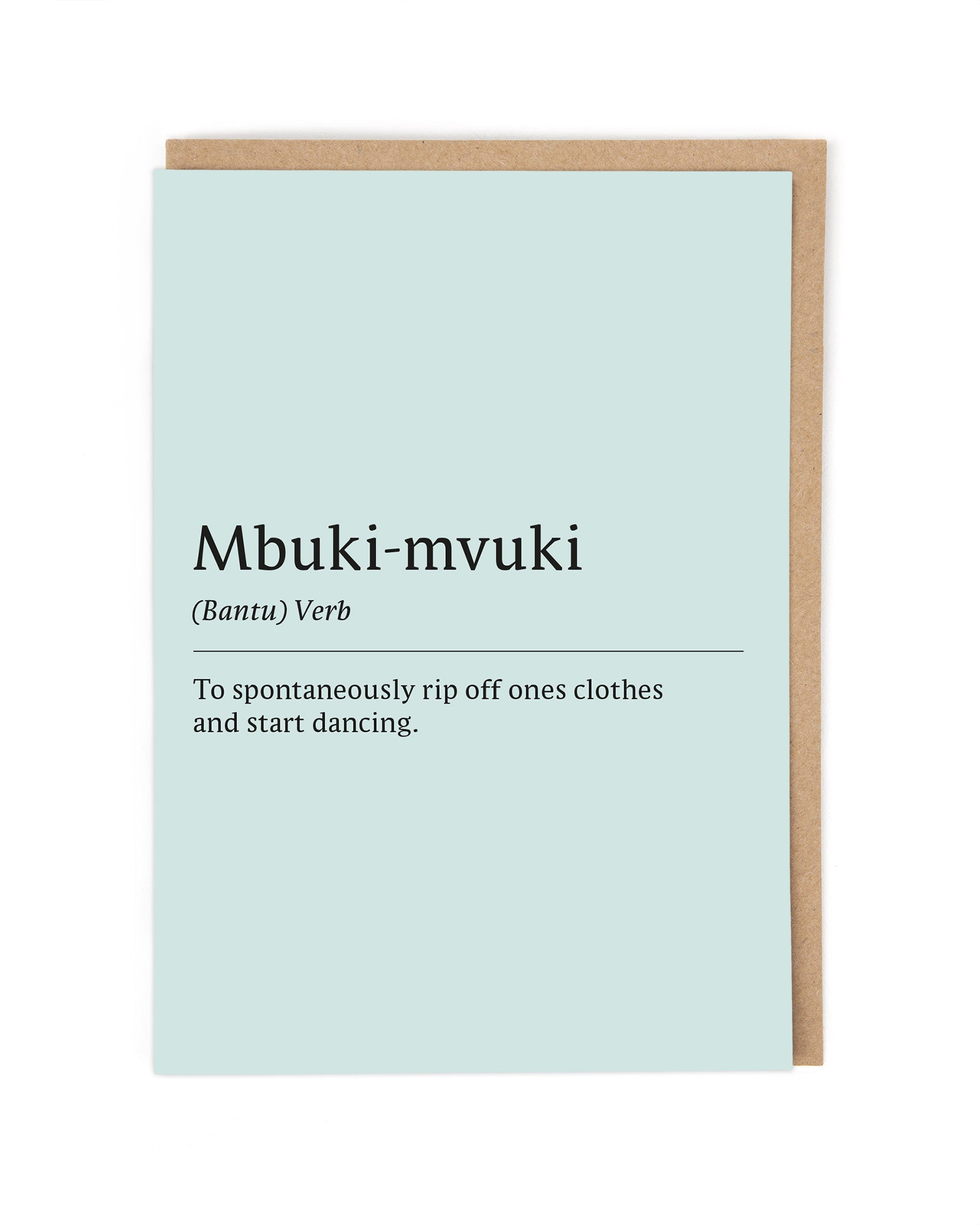 MBUKI MVUKI