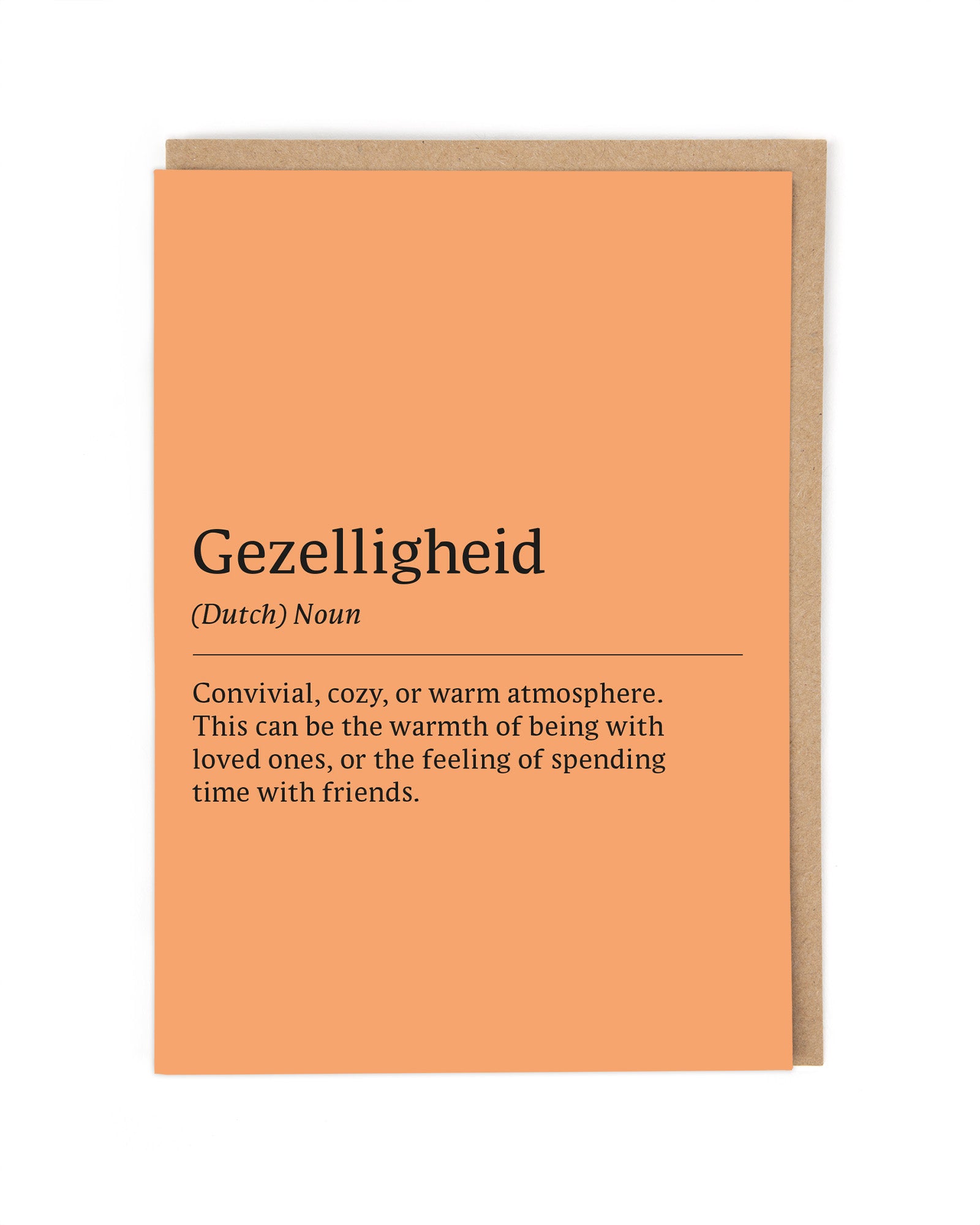 GEZELLIGHEID