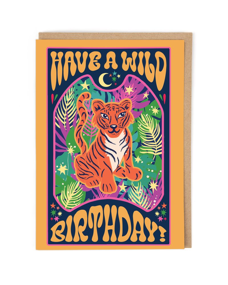 Wild Birthday Birthday Card : Cath Tate Cards